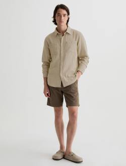 Wayne Work Shirt Khaki Sand Utility Button Down MENS TOPS Photo 5