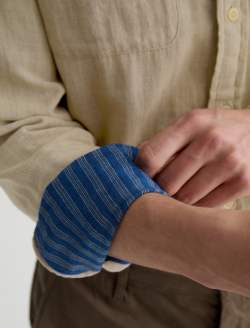 Wayne Work Shirt Khaki Sand Utility Button Down MENS TOPS Photo 6