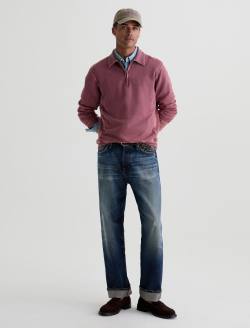 Ethan Zip Sweatshirt Moonwash Sierra Currant Classic Pullover MENS TOPS Photo 5