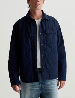 Roy Jacket Bespoke Quilted Denim Jacket MENS TOPS Photo 2