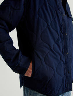 Roy Jacket Bespoke Quilted Denim Jacket MENS TOPS Photo 6