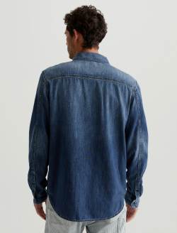 Aiden Utility Shirt Dana Cove Classic Button Up Shirt MENS TOPS Photo 7