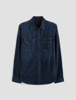 Aiden Utility Shirt Harbor Coast Classic Button Up Shirt MENS TOPS Photo 1
