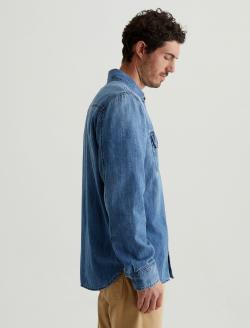 Aiden Utility Shirt Valley View Classic Button Up Shirt MENS TOPS Photo 3