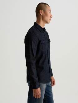 Aiden Utility Shirt Figueroa Classic Fit Long Sleeve MENS TOPS Photo 4