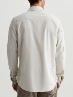 Aiden Utility Corduroy Shirt Pebble Creek Classic Button Up Corduroy Shirt MENS TOPS Photo 8