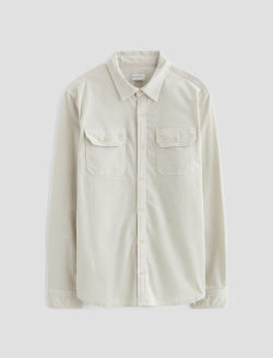 Aiden Utility Corduroy Shirt Pebble Creek Classic Button Up Corduroy Shirt MENS TOPS Photo 1