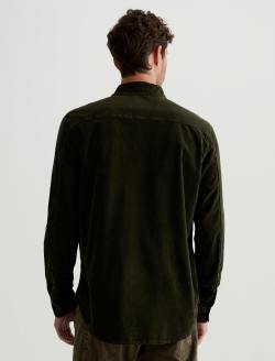 Aiden Utility Corduroy Shirt Sulfur Dried Cedar Classic Button Up Corduroy Shirt MENS TOPS Photo 8