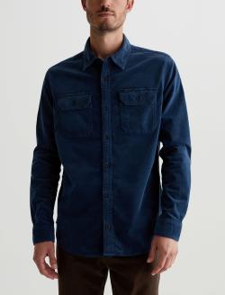 Men Aiden Utility Shirt Sulfur Marine Haze