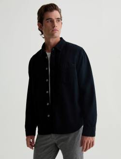 Jaden Shirt Lugano Relaxed Fit Denim Shirt MENS TOPS Photo 7