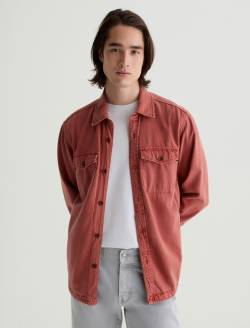 Elias Shirt Jacket Sulfur Vintage Ruby Shirt Jacket MENS TOPS Photo 2