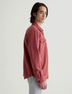 Elias Shirt Jacket Sulfur Vintage Ruby Shirt Jacket MENS TOPS Photo 4