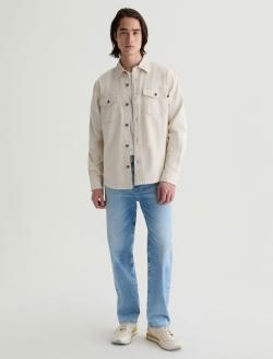 Elias Shirt Jacket Natural Shirt Jacket MENS TOPS Photo 5