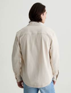 Elias Shirt Jacket Natural Shirt Jacket MENS TOPS Photo 8