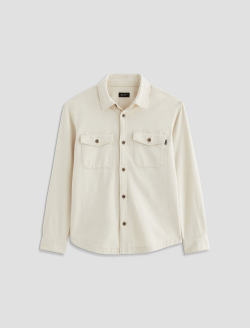 Elias Shirt Jacket Natural Shirt Jacket MENS TOPS Photo 1
