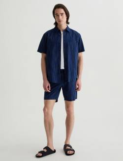 Wesley Short Sleeve Shirt Palmilla Relaxed Button-Up Shirt MENS TOPS Photo 5
