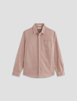 Wesley Shirt Desert Mauve Relaxed Long Sleeve MENS TOPS Photo 1