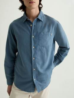 Wesley Shirt Shore Break Relaxed Long Sleeve MENS TOPS Photo 3