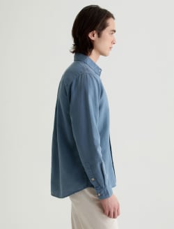Wesley Shirt Shore Break Relaxed Long Sleeve MENS TOPS Photo 4