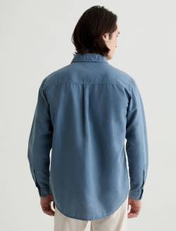 Wesley Shirt Shore Break Relaxed Long Sleeve MENS TOPS Photo 8
