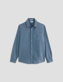 Wesley Shirt Shore Break Relaxed Long Sleeve MENS TOPS Photo 1