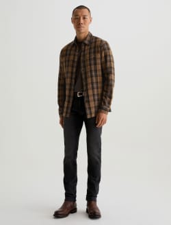 Mason Work Shirt Yellow Multi Classic Fit MENS TOPS Photo 5