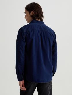 Mason Work Shirt Island Night Easy Button Down MENS TOPS Photo 8