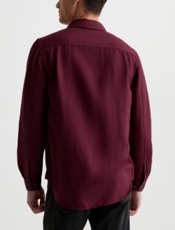 Mason Work Shirt Cherry Swing Easy Linen Button Down MENS TOPS Photo 8