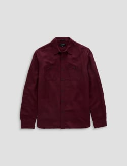Mason Work Shirt Cherry Swing Easy Linen Button Down MENS TOPS Photo 1