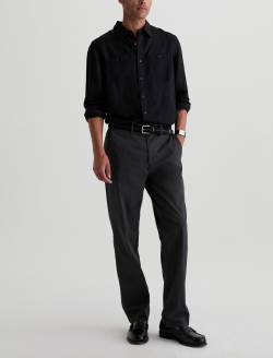 Mason Work Shirt True Black Classic Button Up MENS TOPS Photo 5