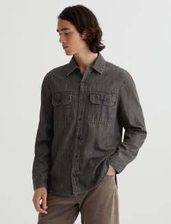 Curtis Work Shirt Aspen Classic Fit MENS TOPS Photo 7