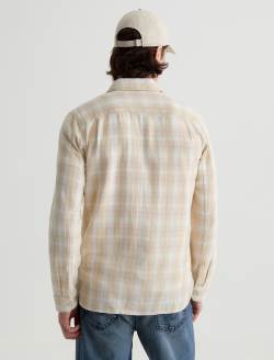 Curtis Work Shirt Natural Multi Utility Button Down MENS TOPS Photo 8