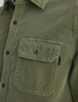 Curtis Corduroy Work Shirt Sulfur Urban Green Classic Fit MENS TOPS Photo 6