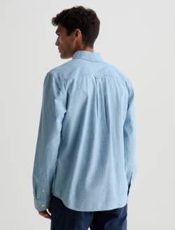 Dean Oxford Shirt Desert Breeze Classic Button Down MENS TOPS Photo 8