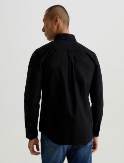 Dean Oxford Shirt True Black Classic Button Down MENS TOPS Photo 8