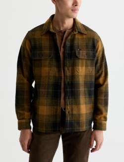 Milland Utility Shirt Bronze Beat Multi Relaxed Button Up MENS TOPS Photo 2