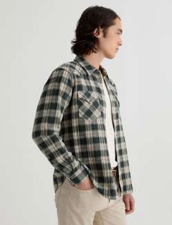 Huston Western Shirt Charcoal Grey Multi Classic Fit MENS TOPS Photo 4