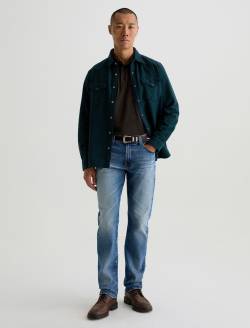 Bryce Long Sleeve Polo Dark Ash Classic Long Sleeve Polo MENS TOPS Photo 5