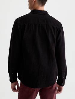 Miller CPO Shirt Black Relaxed Button Up MENS TOPS Photo 8