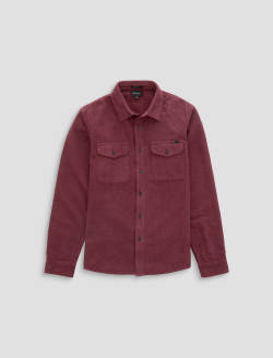 Miller CPO Shirt Jazz Berry Relaxed Button Up MENS TOPS Photo 1