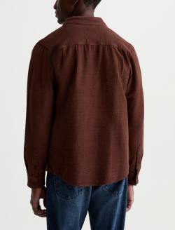 Miller CPO Shirt Wood Brown Relaxed Button Up MENS TOPS Photo 8