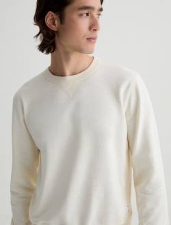 Blake Crew Ivory Dust Classic Sweatshirt MENS TOPS Photo 3