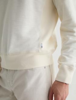 Blake Crew Ivory Dust Classic Sweatshirt MENS TOPS Photo 6