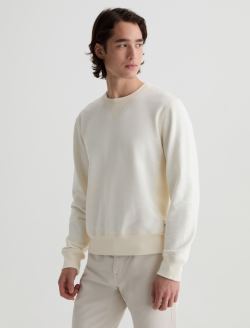 Blake Crew Ivory Dust Classic Sweatshirt MENS TOPS Photo 7