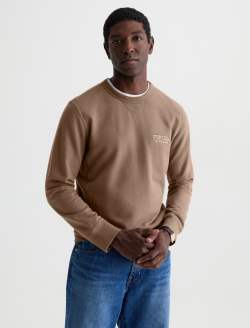 Blake Crew Sweatshirt Stony Hill Cork Classic Pullover MENS TOPS Photo 2