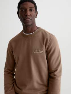 Blake Crew Sweatshirt Stony Hill Cork Classic Pullover MENS TOPS Photo 3