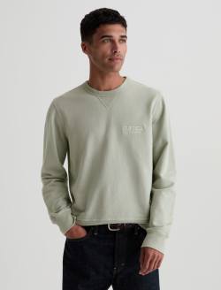 Blake Crew Sweatshirt Stony Hill Faded Moss Classic Pullover MENS TOPS Photo 2