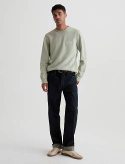 Blake Crew Sweatshirt Stony Hill Faded Moss Classic Pullover MENS TOPS Photo 5