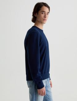 Blake Crew Deep Navy Classic Sweatshirt MENS TOPS Photo 4