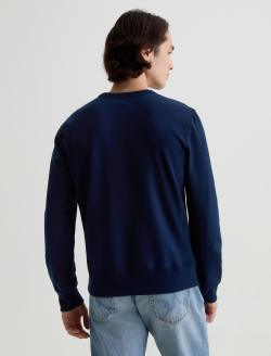 Blake Crew Deep Navy Classic Sweatshirt MENS TOPS Photo 8